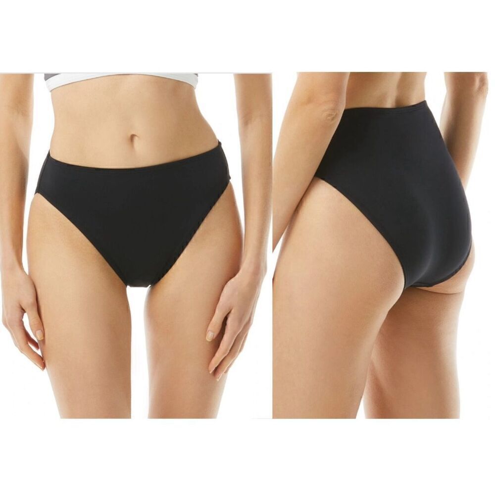 MICHAEL Michael Kors High Leg High Waist Bikini Bottom